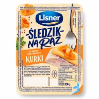 Філе оселедця в грибовому соусі Lisner 100 г
