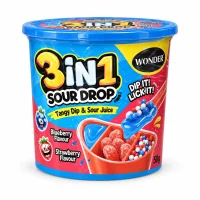 Желейні палички з джемом та льодяниками 3в1 Sour Drop Wonder 50 г