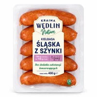 Ковбаса сласка з шинки Kraina Wedlin Nature 400 г