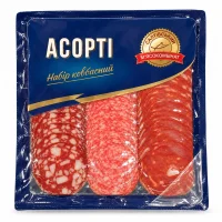 Нарізка ковбасний асорті Салтівський 120 г