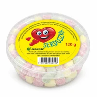 Цукерки пудрові сердечка Jednosc 120 г