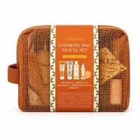 Подарунковий набір косметичка+догляд Amber Glow Namaste 6 шт