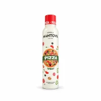 Олія оливкова Extra Virgin в спреї зі смаком піци Mantova 200 мл