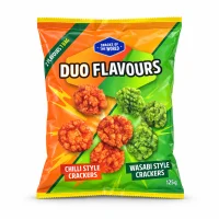 Крекери Duo Flavours з чилі та васабі Snacks of the World 125 г