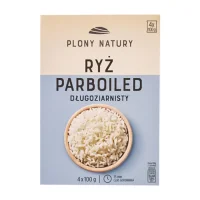 Рис довгозернистий parboiled Plony Natury 4x100 г