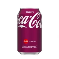 Напій газований зі смаком вишні Coca-cola 330 мл