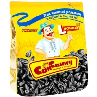 Насіння соняшника смажене не солене Сан санич 100 г — фото 1