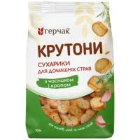 Грінки Крутони з часн.та кропом 100г