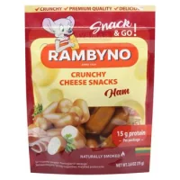 Сир копчений з шинкою Rambyno 75 г