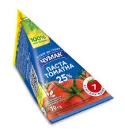 Чумак Томатна паста 25 в трикутнику 70 г