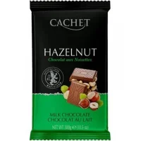 Cachet молочний шоколад з фундуком 300 г