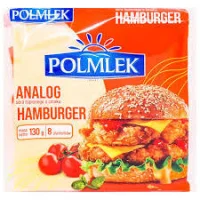 Сир тостовий гамбургер Polmlek 130 г