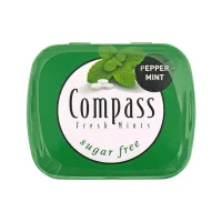 Цукерки без цукру м`ятні Compass 14 г