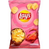 Чипси зі смаком краба Lays 25 г