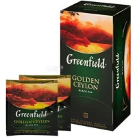 Чай чорний colden ceylon Greenfield 25 п