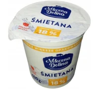 Сметана 18% Mleczna Dolina 400 г