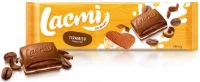 Шоколад молочний зі смаком тірамісу та печивом Lacmi 270 г — фото 1