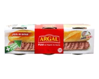 Паштет зі свинячої печінки Argal 3х83 г