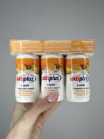 Йогурт питний з вітамінами зі смаком фруктів Aktiplus L.casei 6x100 г