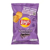 Чипси зі смаком ковбаски чорізо та цибульки Lays 95 г