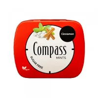 Цукерки без цукру м`ятні з корицею Compass 14 г — фото 1