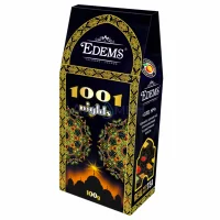 Чай листовий зелений та чорний зі шматочками фруктів 1001 ніч Edems 100 г