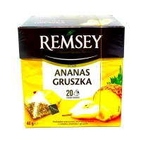 Чай ягідний зі смаком ананаса та груші Remsey 20 п.х2 г