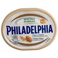 Сир веган на основі вівсяного молочка та мигдалю Philadelphia 330 г