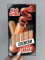 Сосиски з начинкою кетчуп Глобино 335 г