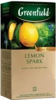 Чай чорний з цедрою лимону Lemon spark  Greenfield 25х1.5 г