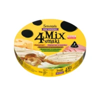 Сир плавлений 4 смаки Mix Serenada 140 г