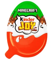 Kinder Joy майнкрафт Minecraft 20 г