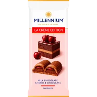 Шоколад молочний зі смаком вишні La Creme Millennium 100 г