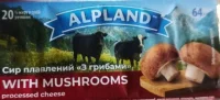 Сир плавлений з грибами Alpland 64 г
