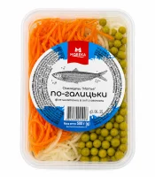 Оселедець по-галицьки з морквою та цибулею Moreka 500 г