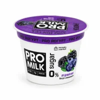 Йогурт протеїновий без цукру зі смаком ягід Pro Milk 200 г