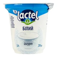 Йогурт білий 3% Lactel 230 г — фото 1
