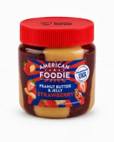 Арахісова паста з полуничним желе American Foodie 340 г
