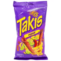 Чипси зі смаком чилі та лайму Fuego Takis 100 г