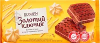 Бісквітні тістечка золотий ключик Roshen 300 г
