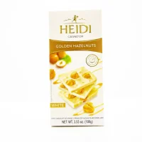 Шоколад білий із карамелізованим фундуком Heidi 100 г