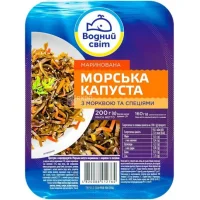 Морська капуста з морквою та спеціями 200 гр