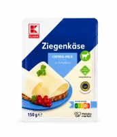 Сир нарізка молодий козиний акція K-classic 150 г