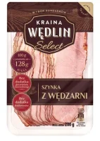 Нарізка шинка копчена Wedlin 200 г