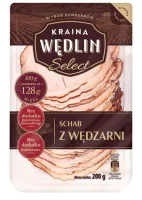 Нарізка вирізка копчена Wedlin 200 г