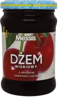 Джем вишневий зі зниженим вмістом цукру Messis 280 г