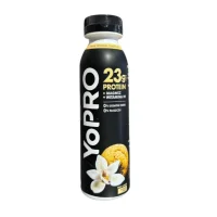 Йогурт питний протеїновий з вітамінами зі смаком ванільного печива YoPro 270 мл