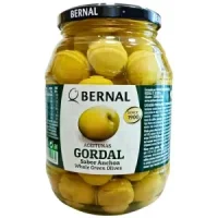 Оливки гіганти без кісточки зі смаком анчоуса Bernal 950 г