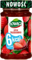 Джем полуничний низькокалорійний Lowicz 200 г