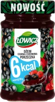 Джем з порічки та смородини низькокалорійний Lowicz 200 г